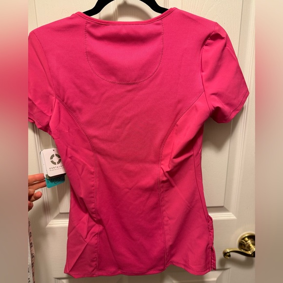 Cherokee Infiniti Scrub Set. Size XS. NWT.  Carmine Pink. - Picture 11 of 16